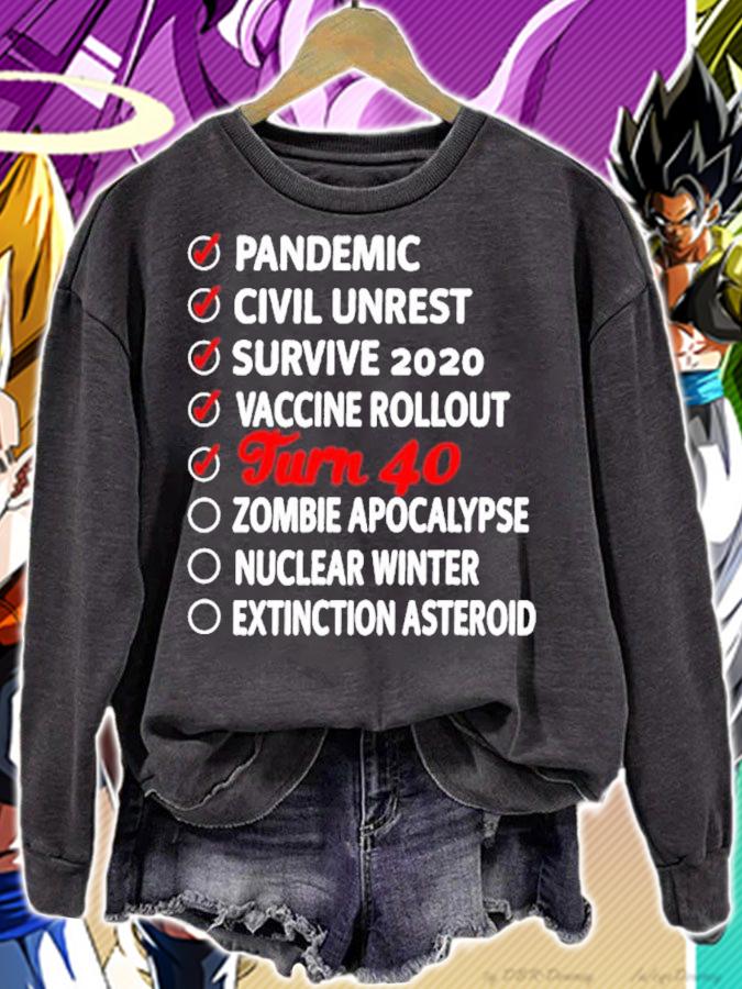 Funny 40th I 40 Years in 1981 2021 shirt sweatshirt