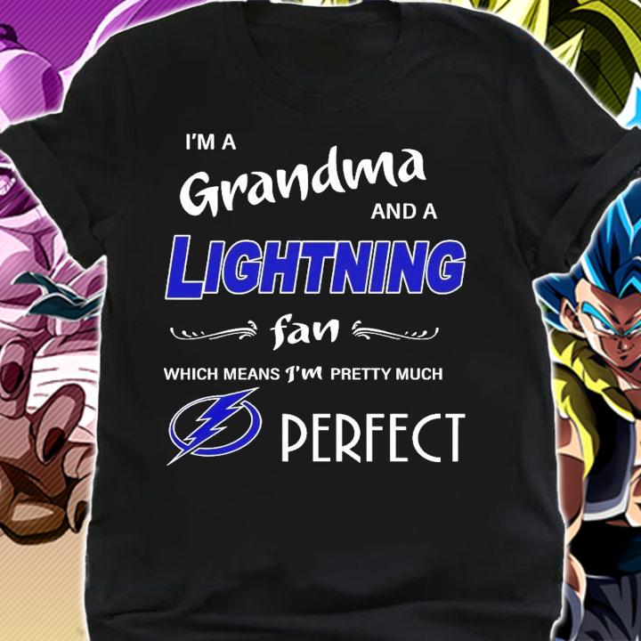 I'm a grandma and a Lightning fan which means I'm pretty much perfect shirt shirt