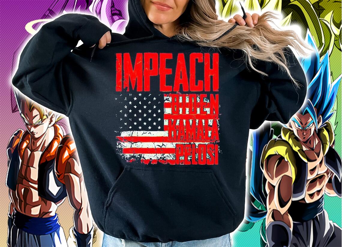 Impeach Biden Kamala Harris Pelosi 46 T-shirt hoodie