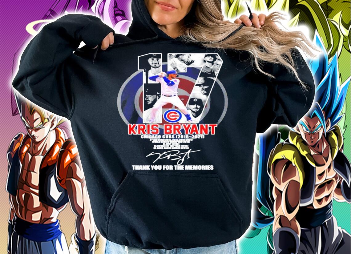 Kris Bryant Chicago Cubs 2015-2021 signature shirt