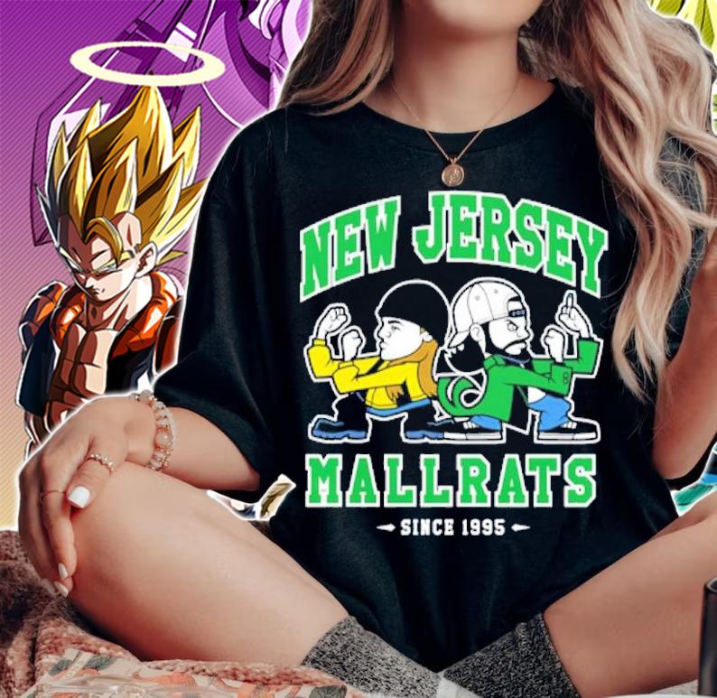 New Jersey Mallrats since 1995 t-shirt