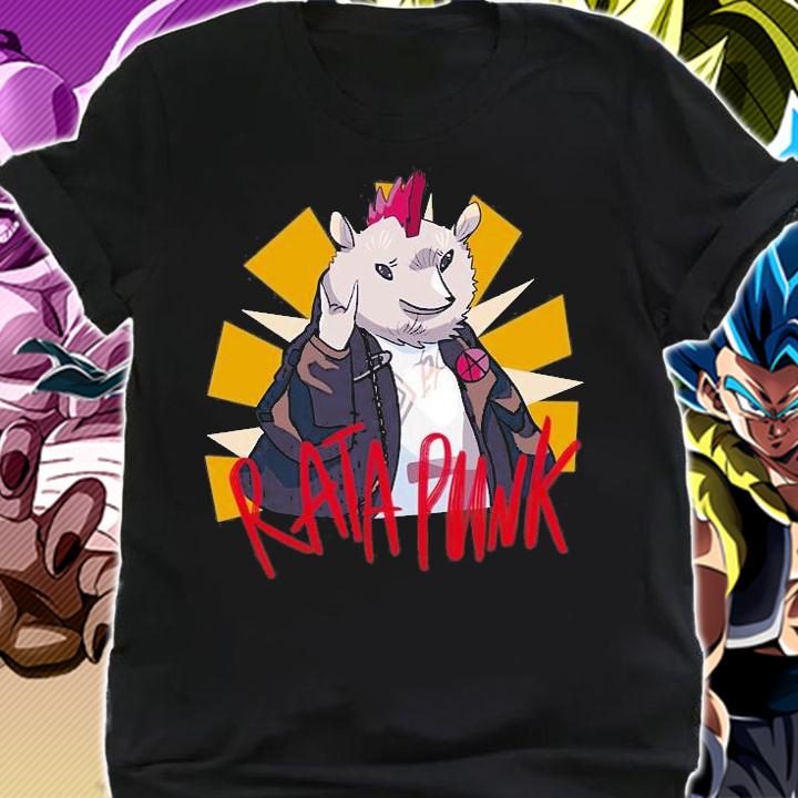 Rata Punk Hiphop drawing T-shirt shirt