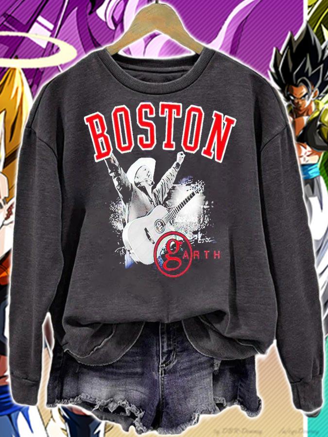 The Garth Brooks Stadium Tour Event Boston T-shirt sweatshirt