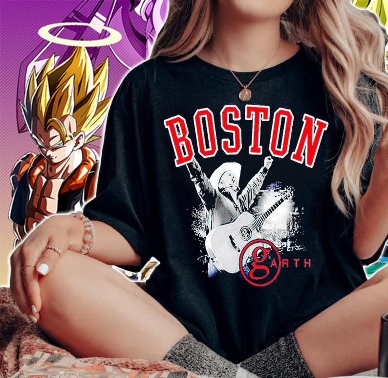 The Garth Brooks Stadium Tour Event Boston T-shirt woman shirt
