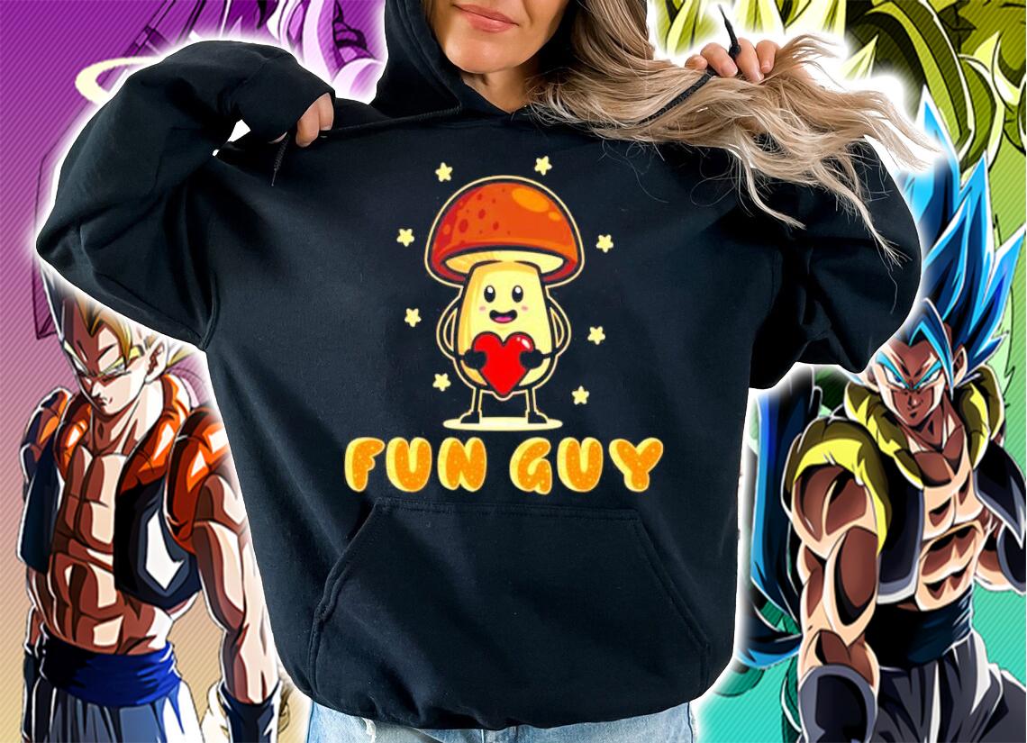 Funny Mushroom fun guy Valentine shirt hoodie