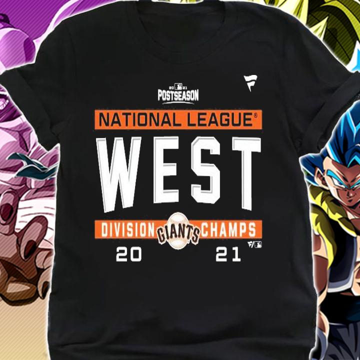 San Francisco Giants National League NL West Division Champions 2021 T-Shirt shirt