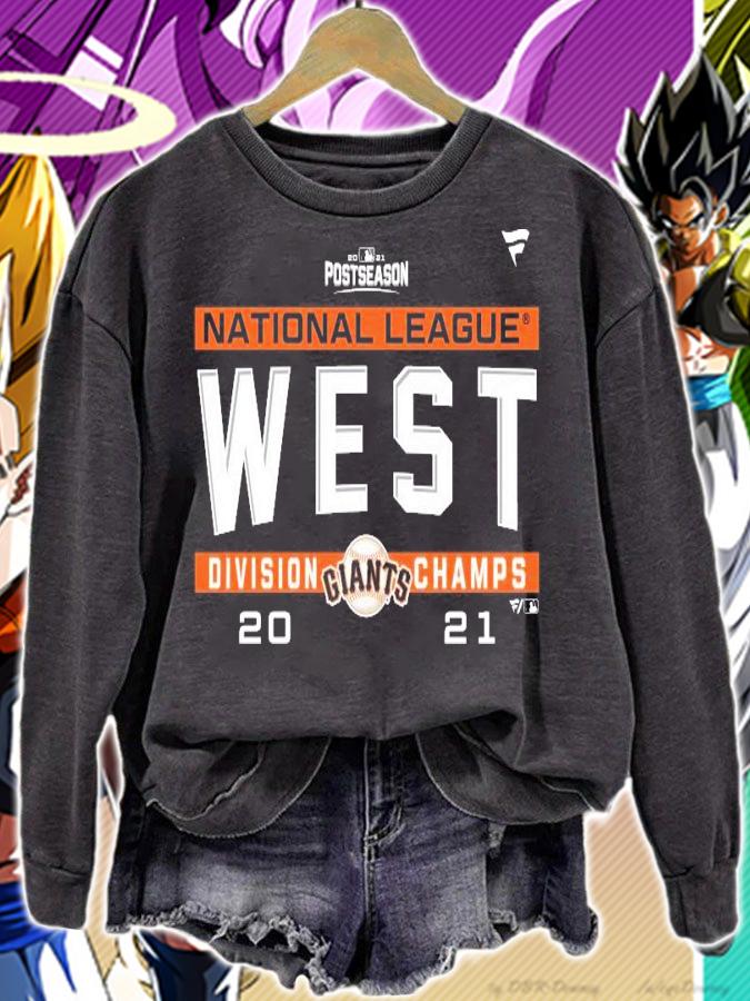 San Francisco Giants National League NL West Division Champions 2021 T-Shirt sweatshirt