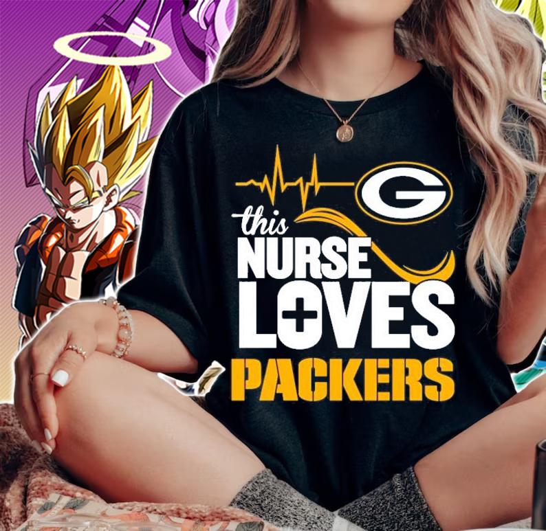 This Nurse Loves Green Bay Packers shirt woman shirt
