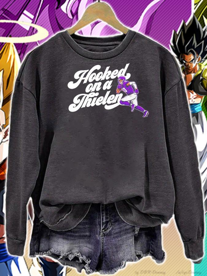 Adam Thielen Hooked on a Thielen shirt sweatshirt