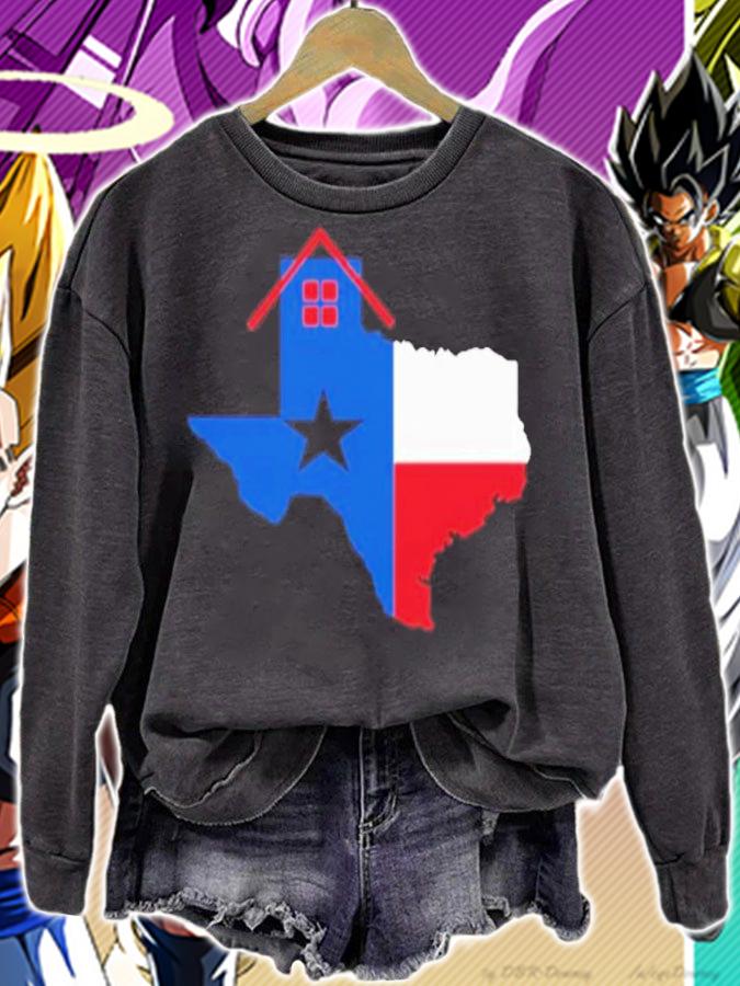 Home Shark Tank Texas flag map Home shirt sweatshirt