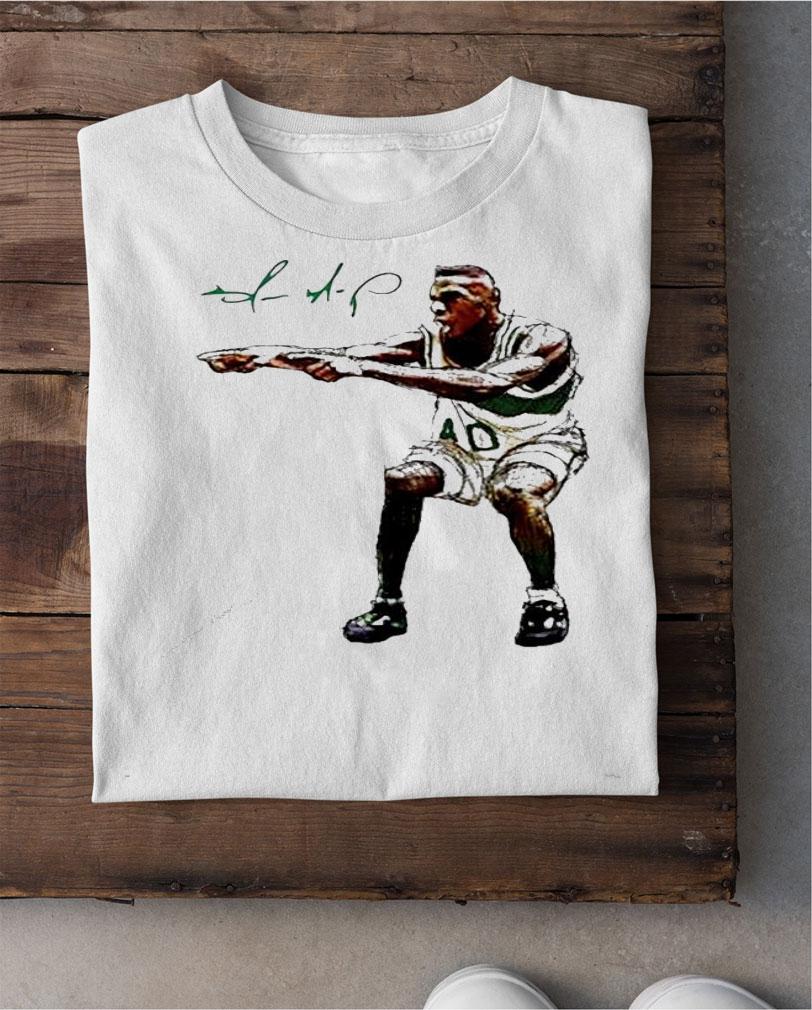 Shawn Kemp signature shirt shirt