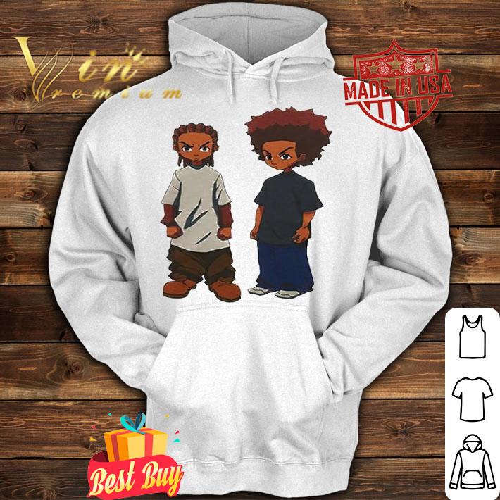 The Boondocks Riley Freeman and Huey Freeman T-shirt hoodie