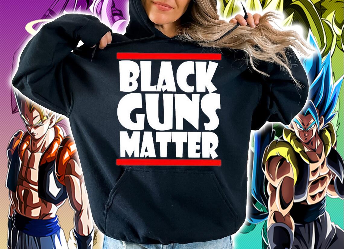 Black guns matter shirt hoodie