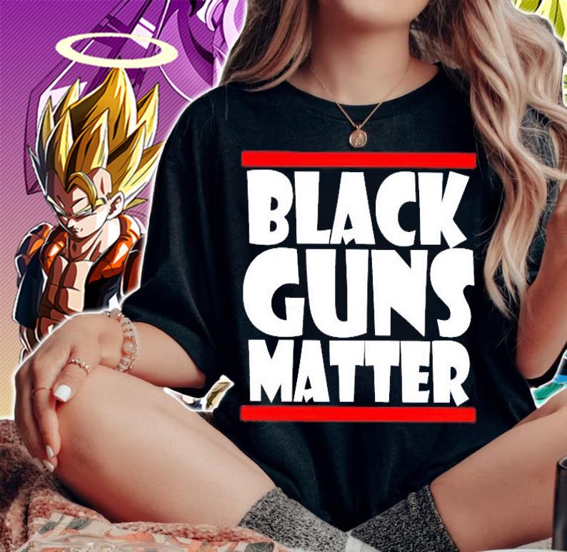 Black guns matter shirt woman shirt