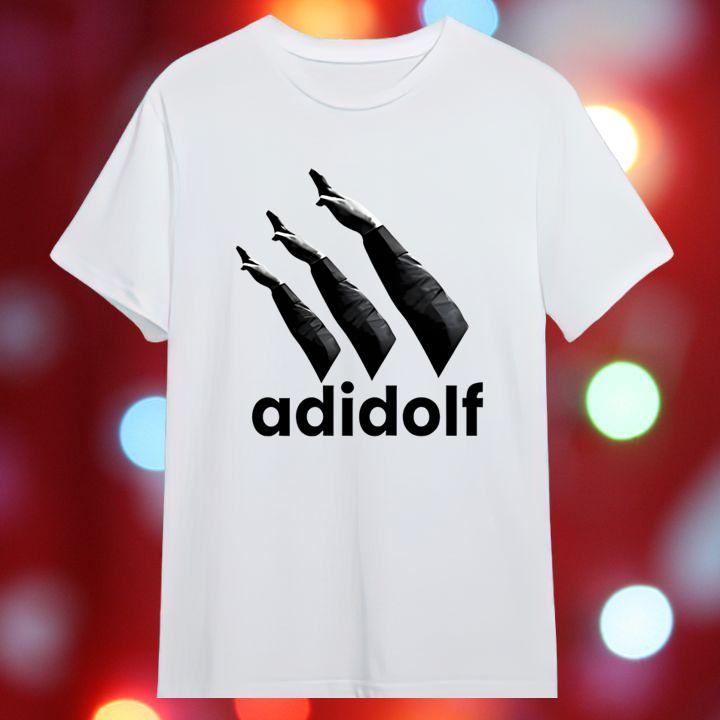 Adidolf Parody Adidas Logo T-Shirt