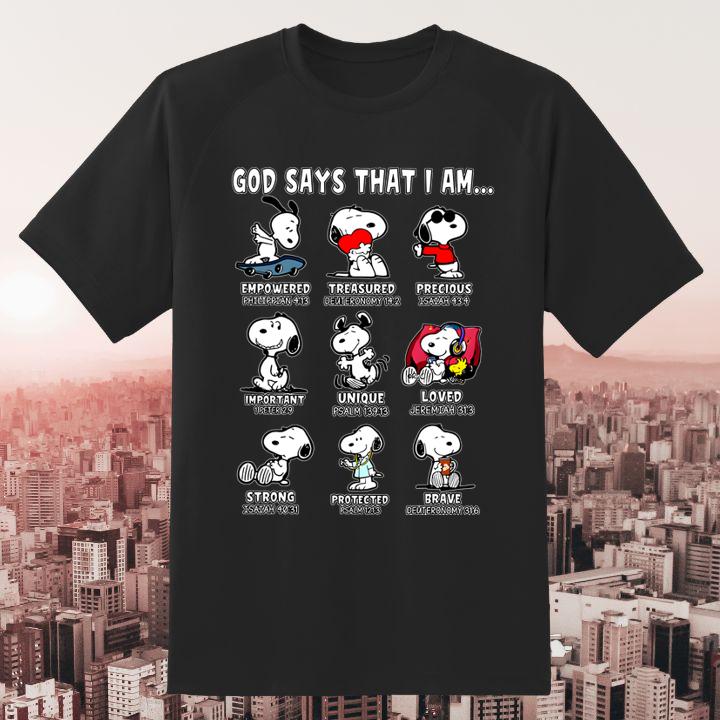 Snoopy God Shirt: Declare Your Faith with Classic Style & Humor