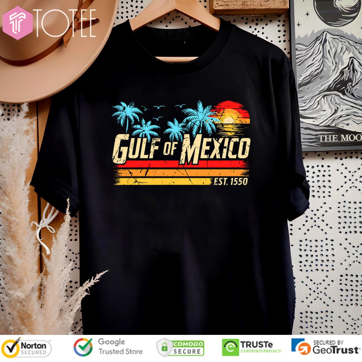 Gulf Of Mexico Forever Retro Vintage Beach Shirt