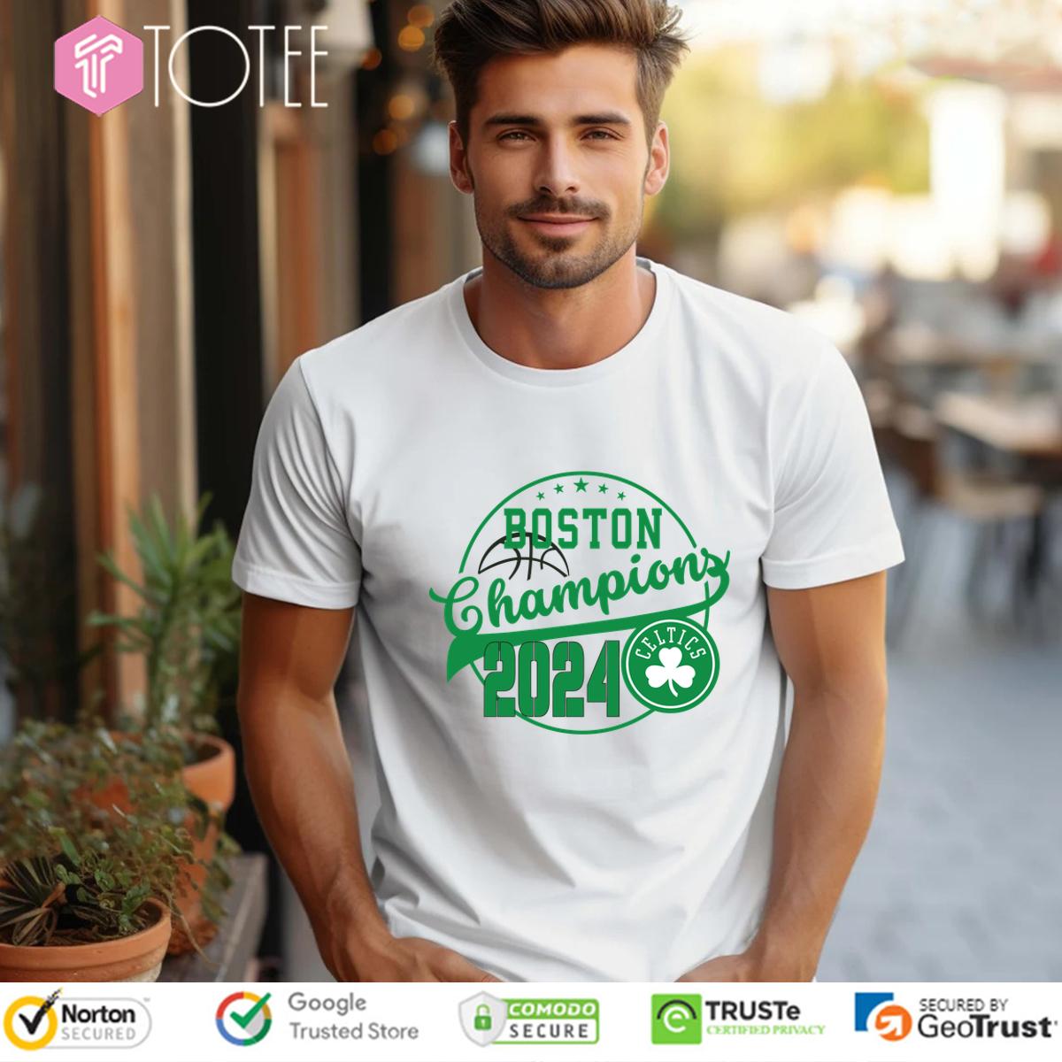 Boston Celtics Champions 2024 Basketball Shirt