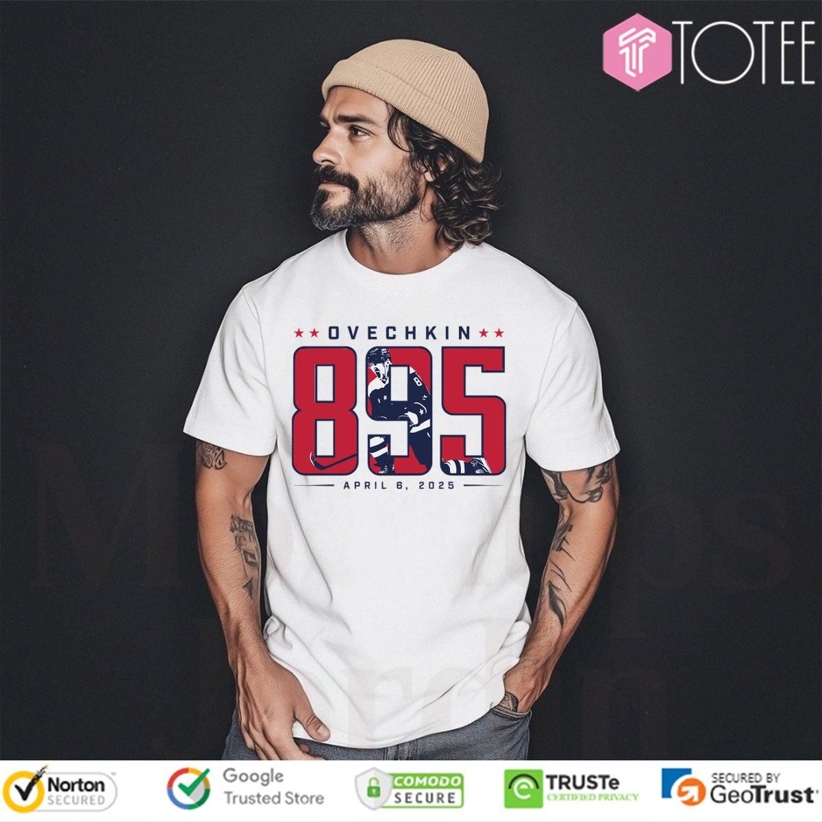 Alex Ovechkin Washington Capitals 895 Ovi T-shirt