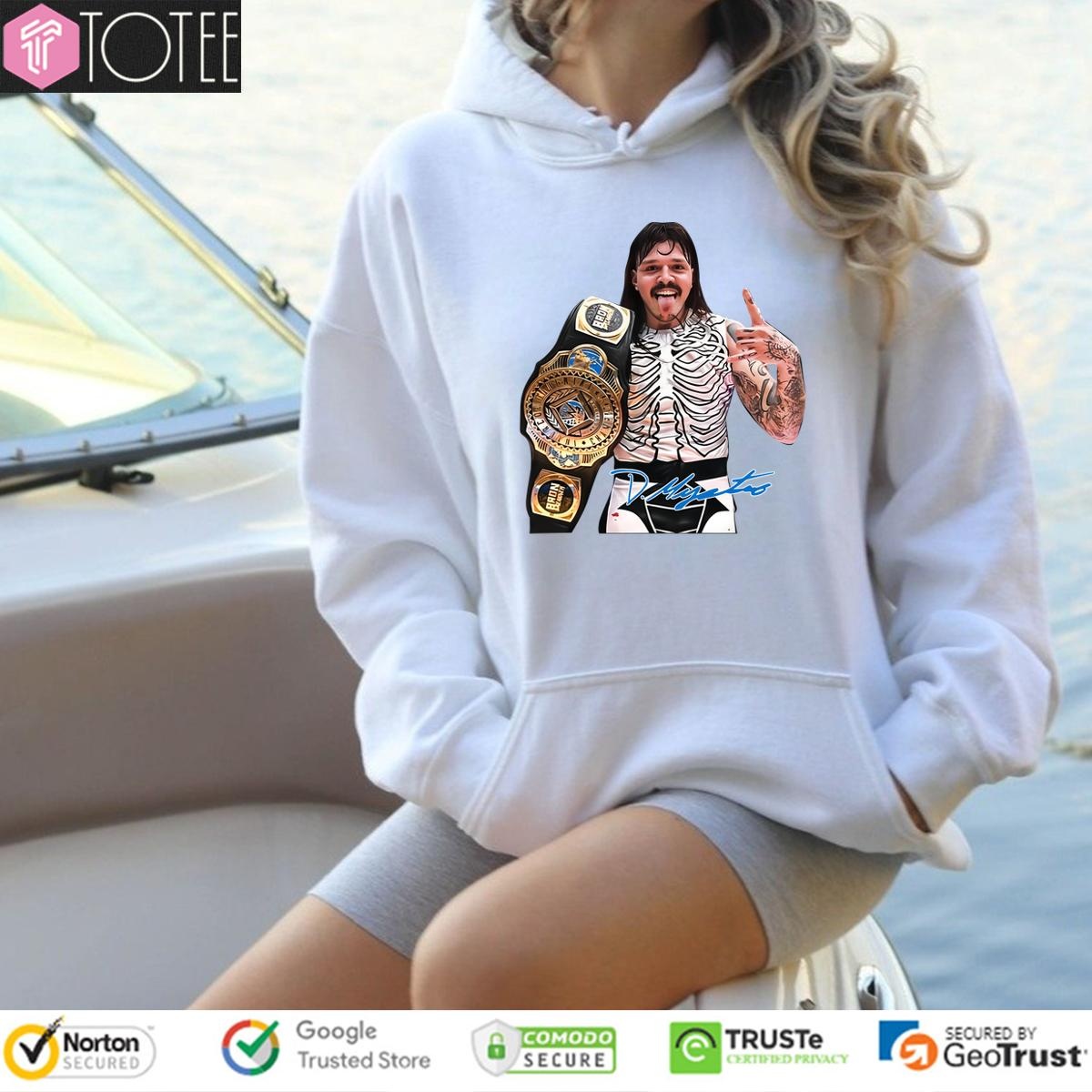 Dominik Mysterio Wwe Wwe Intercontinental Championship Signature Hoodie