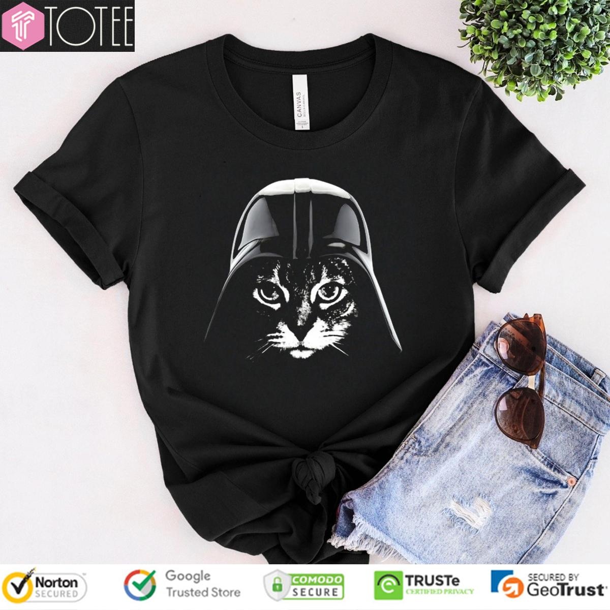 Darth Kitty Parody Darth Vader Kitty Cat Star Wars T-shirt