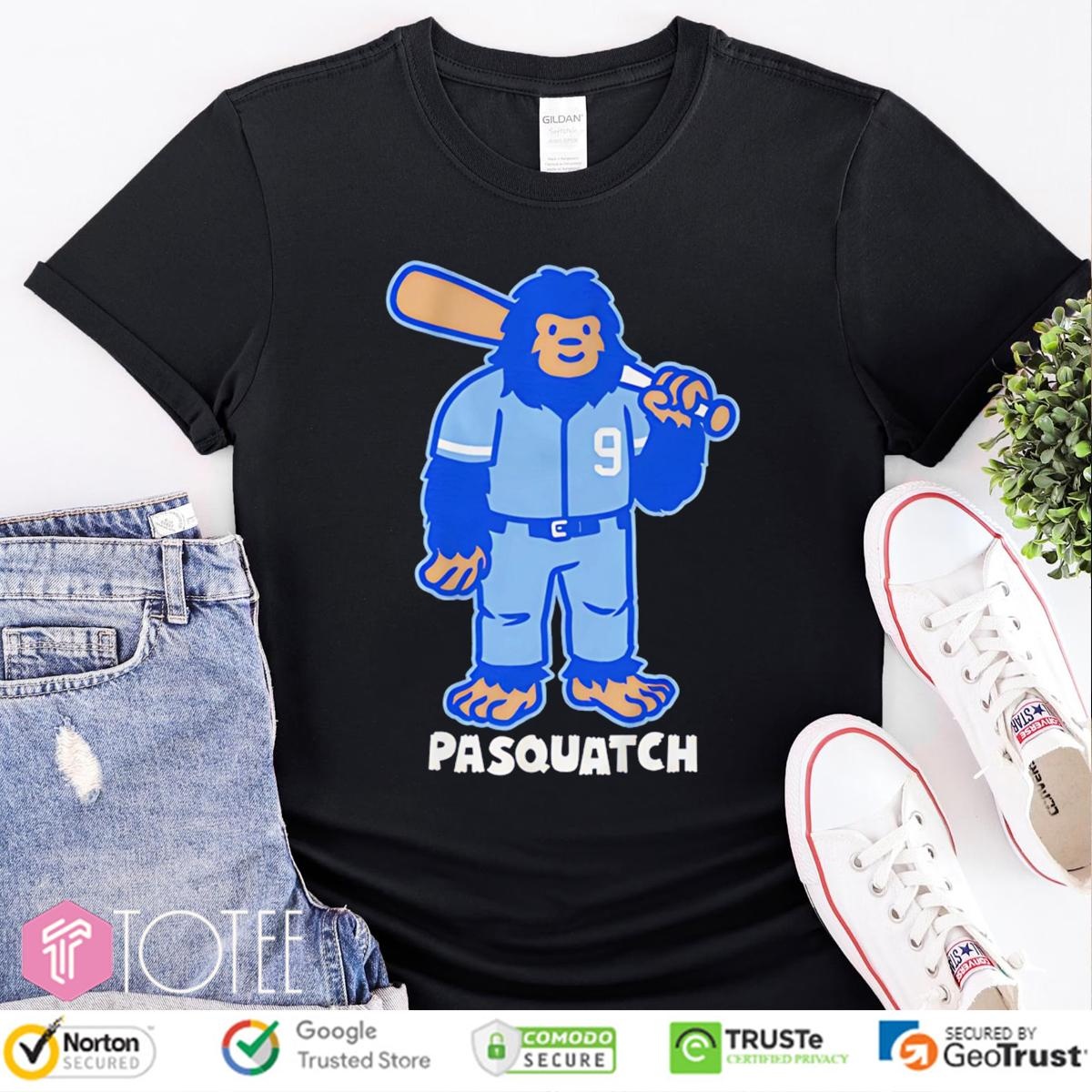 Pasquatch Parody Bigfoot Vinnie Pasquantino Kansas City Royals T-shirt