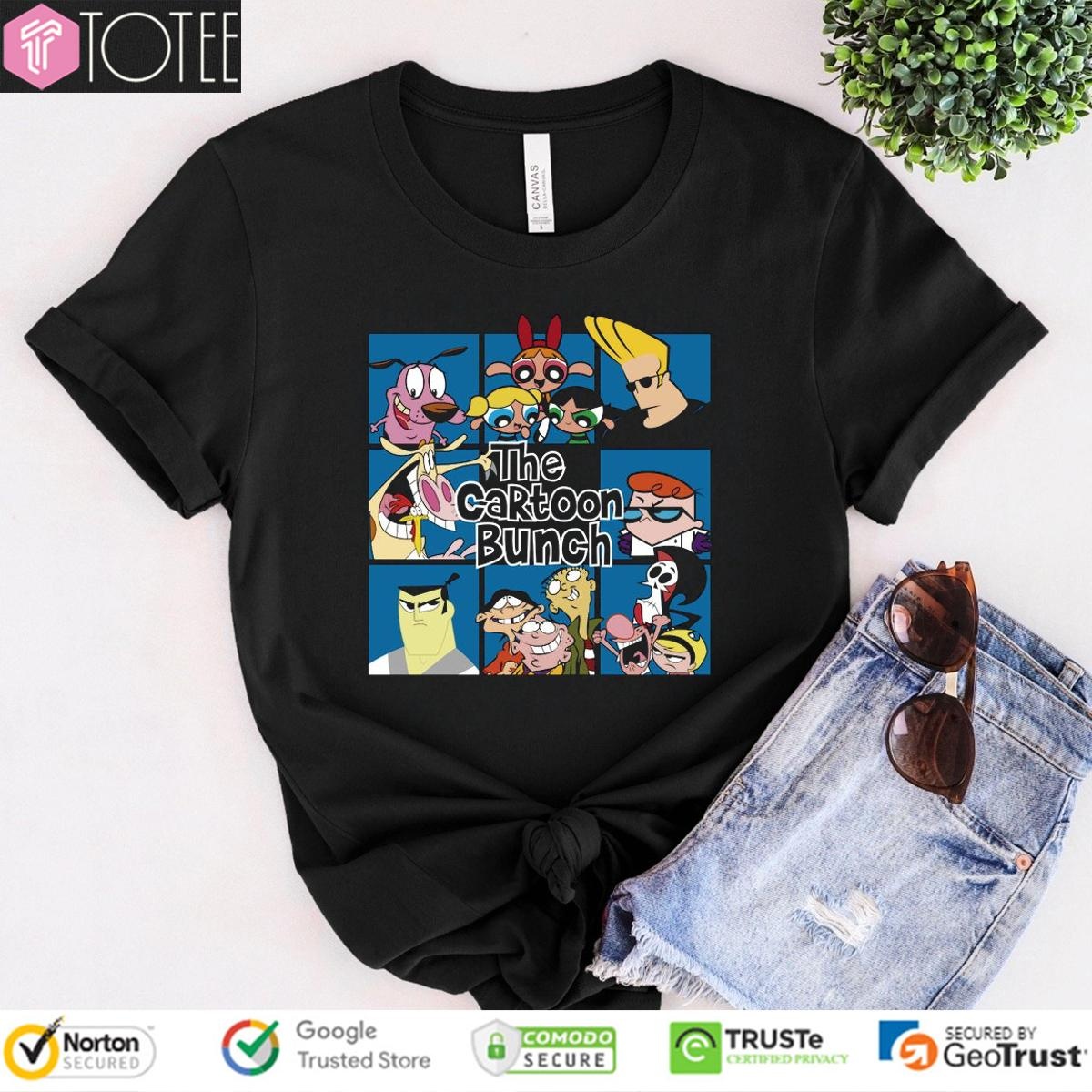 The Cartoon Bunch Tv Shows Characters T-shirt