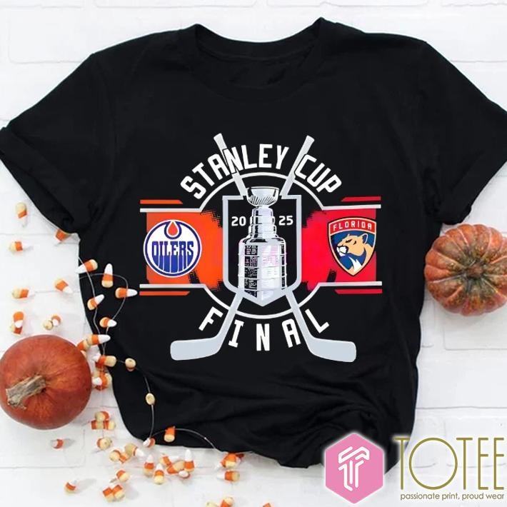 Edmonton Oilers Vs Florida Panthers Stanley Cup Final 2025 T-shirt