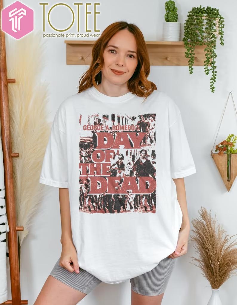 George A. Romeros Day Of The Dead Zombies T-shirt