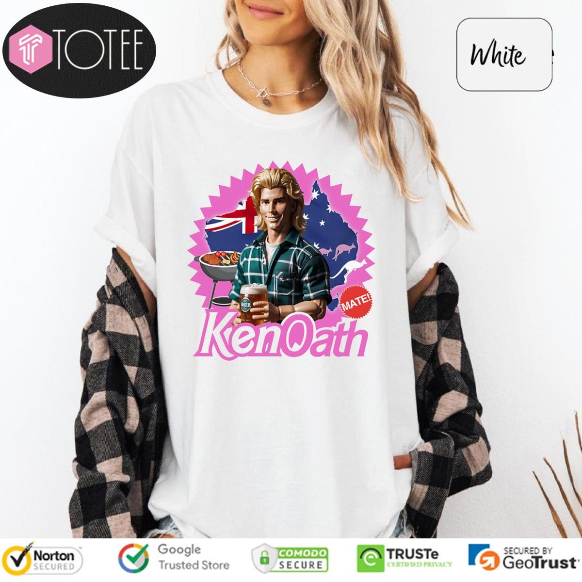 Aussie Bogan Ken Ken Oath Mate Retro T-shirt