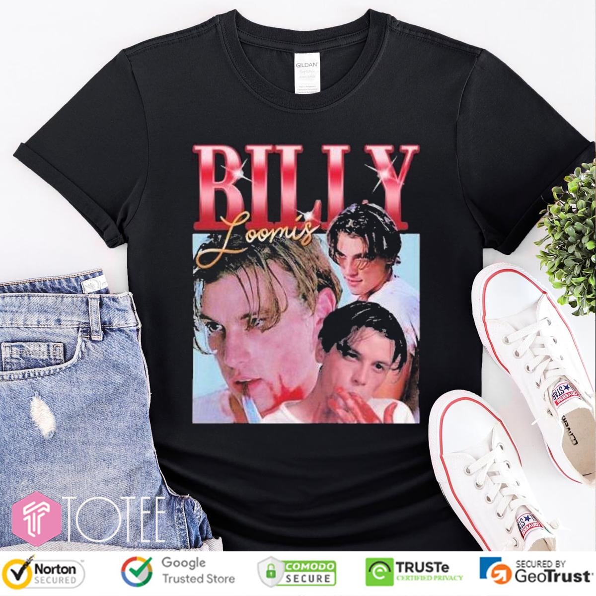 Billy Loomis Scream Vintage Bootleg Graphic T-shirt