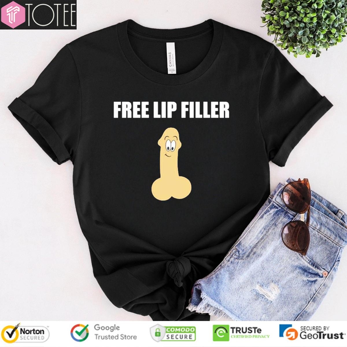 Dick Free Lip Filler Joshua Summerhays T-shirt