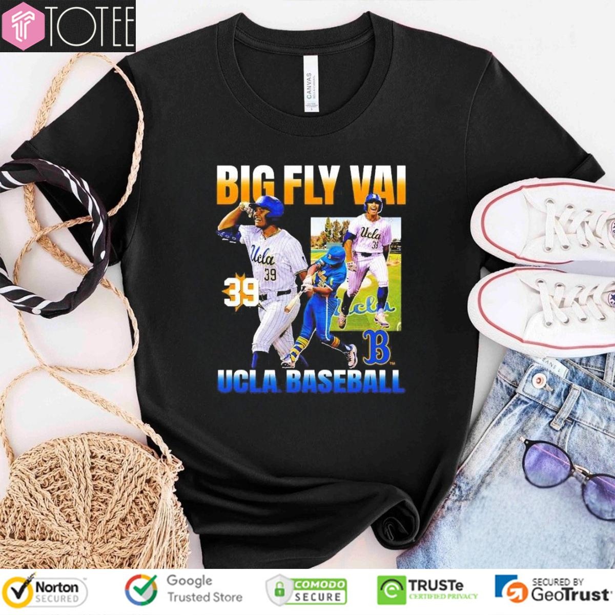 Mulivai Levu 90S Big Fly Vai Ucla Bruins Baseball Shirt