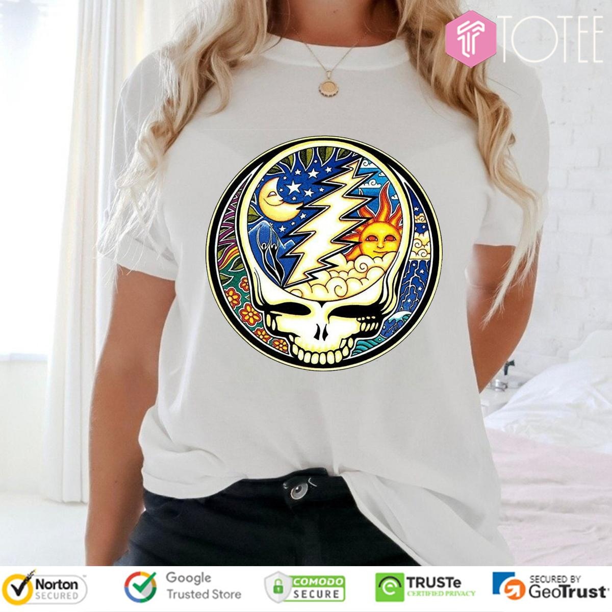 Dan Morris Steal Your Face Grateful Dead T-shirt
