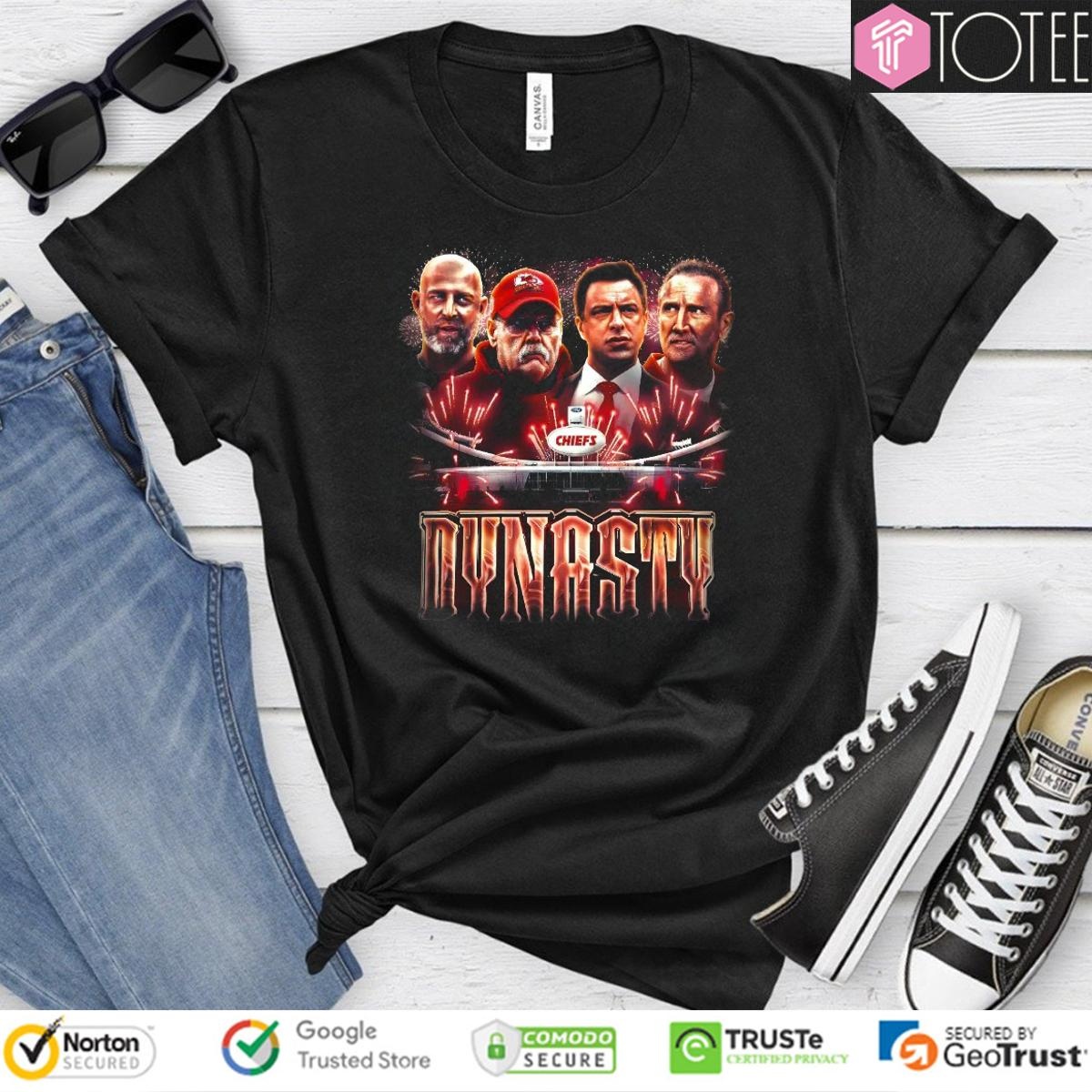 Dynasty Andy Reid Brett Veach Kansas City Chiefs T-shirt