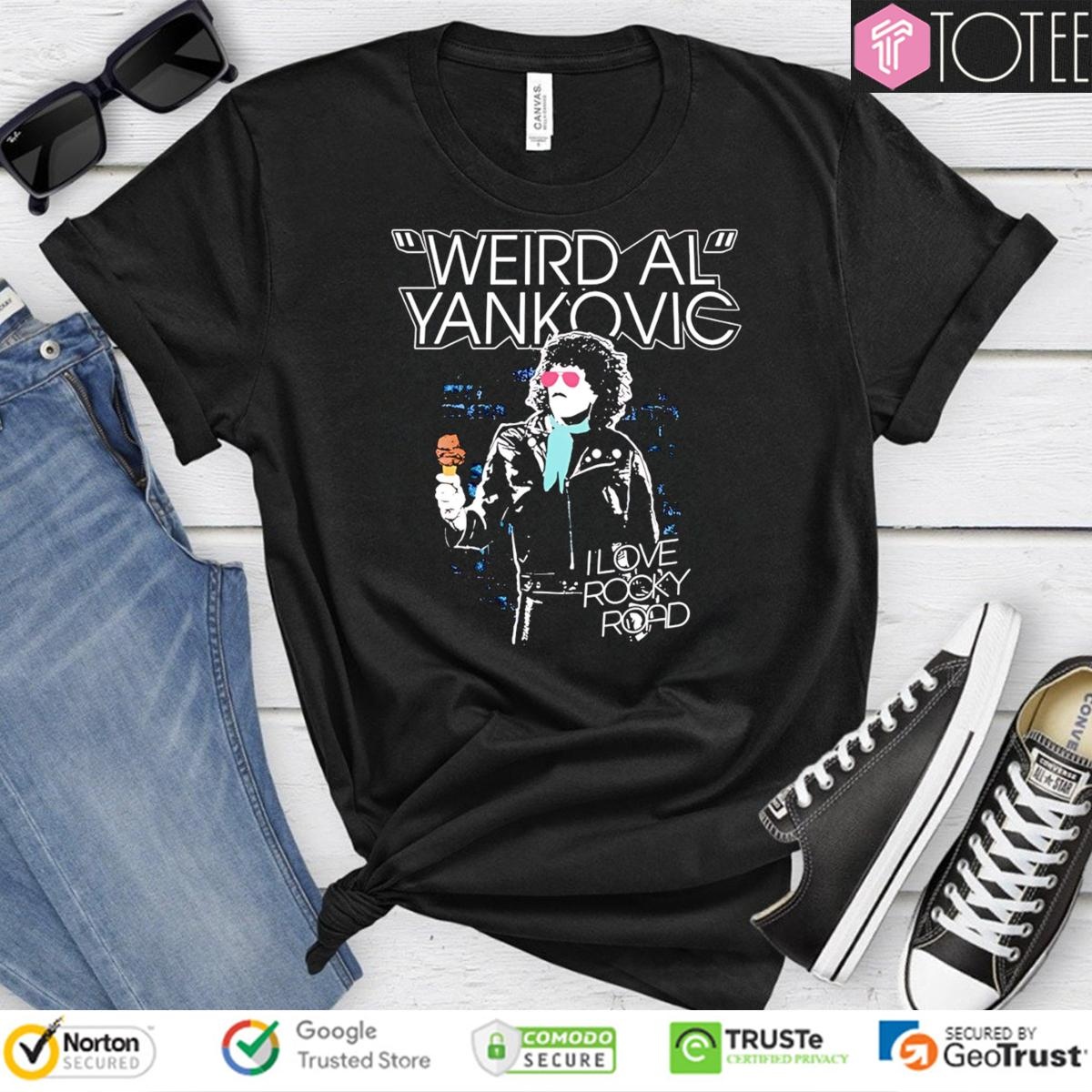 I Love Rocky Road Weird Al Yankovic T-shirt