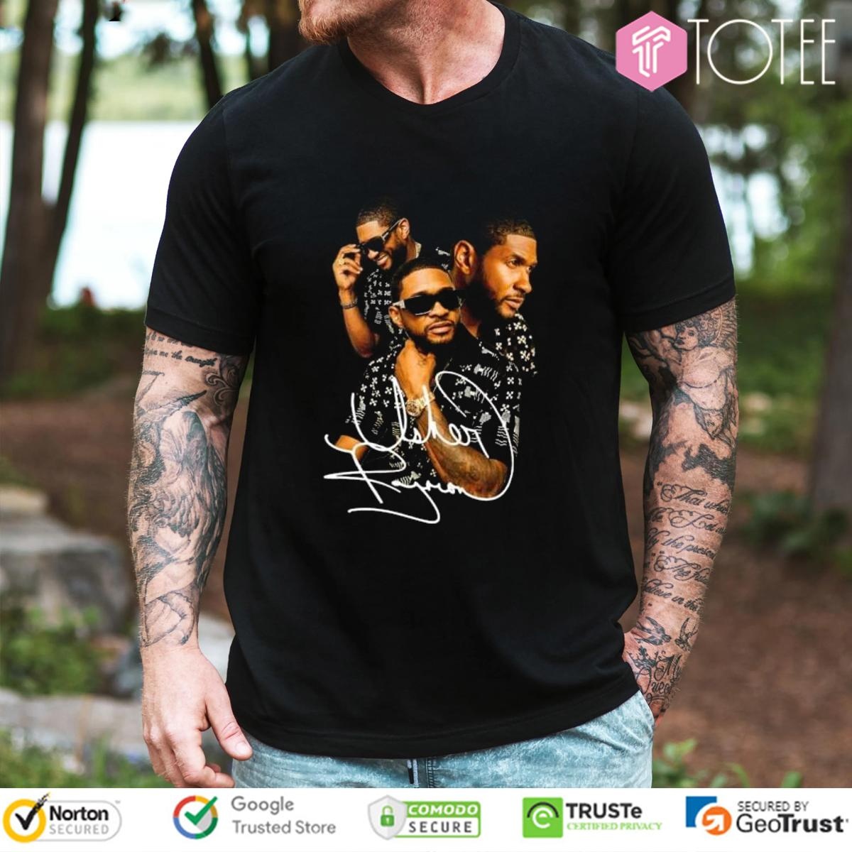 Usher Past Present Future Signature T-shirt