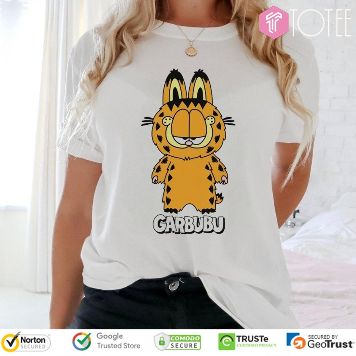 Garbubu Parody Garfield Labubu T-shirt