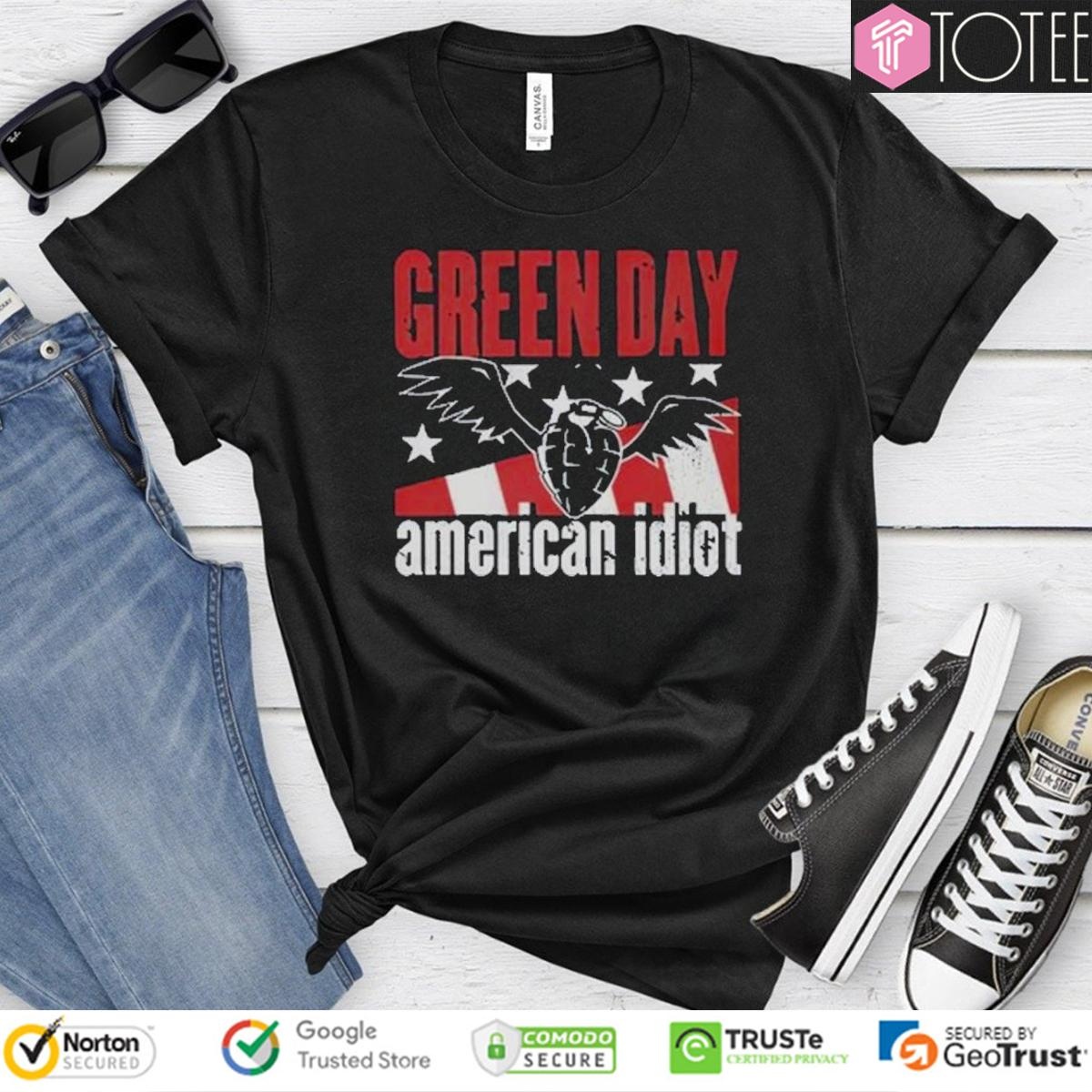 Green Day Band American Idiot T-shirt