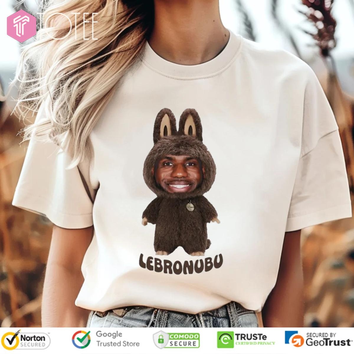 Lebronubu Parody Lebron James Labubu T-shirt