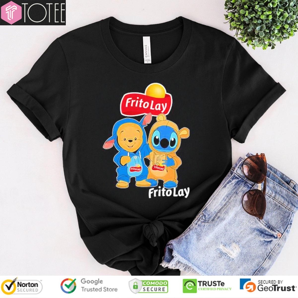 Pooh And Stitch Fritolay T-shirt