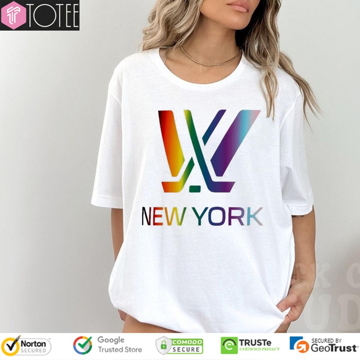 Pwhl New York Lgbt Pride T-shirt