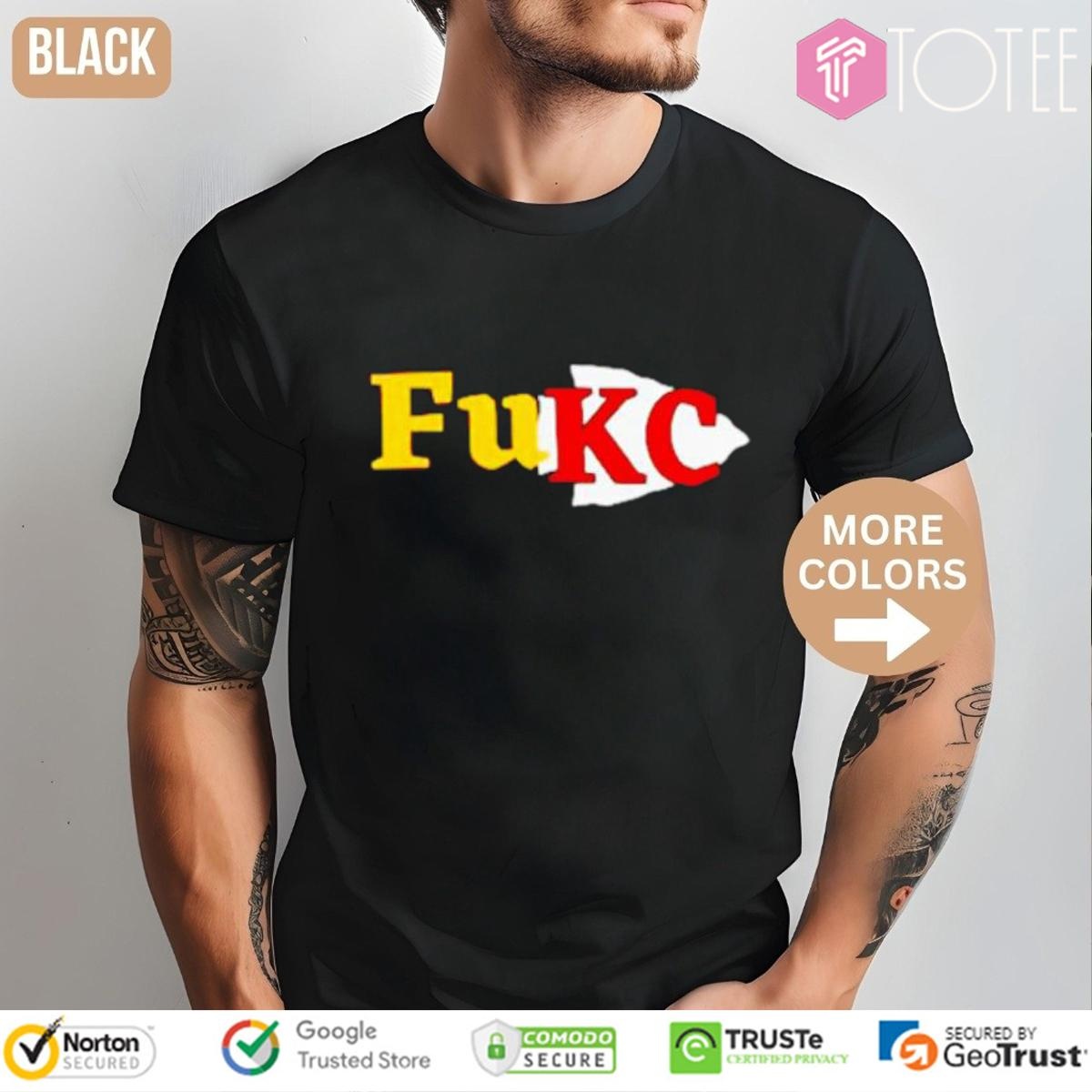 Fuck Kansas City Chiefs Logo Patrick Mahomes T-shirt